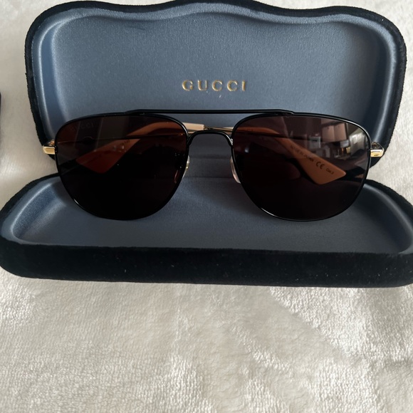 Gucci 57mm aviator sunglasses main image 10